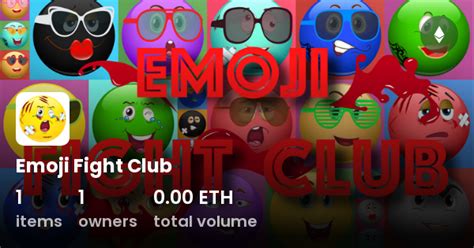 Emoji Fight Club - Collection | OpenSea