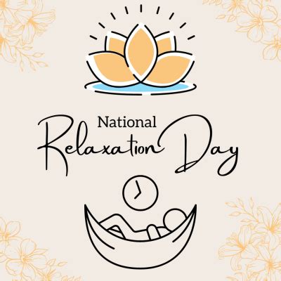 National Relaxation Day | Yonkers Public Library