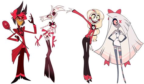 My Favorites Characters Of Hazbin Hotel V1 by mauricio2006 on DeviantArt