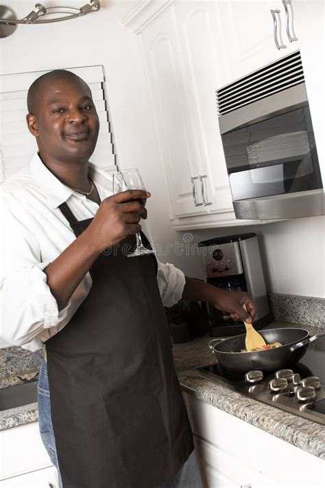 Black female chef stock image. Image of african, work, kitchen - 960819