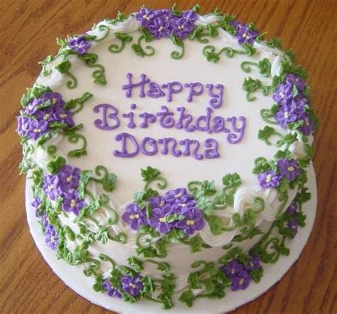 Happy Birthday Donna Cake | Birthday Wishes