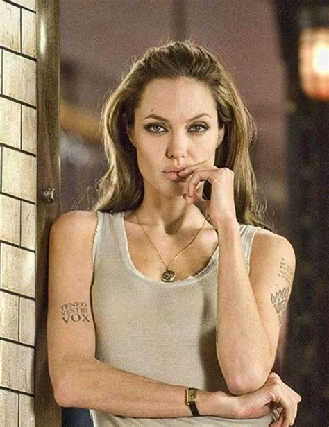 15 Angelina Jolie Tattoos And Their Meanings