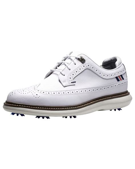 Footjoy Traditions in White for Men | Lyst