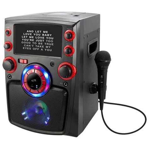 iLive IJMB587B Bluetooth Karaoke Party Machine w/ 7in. Display