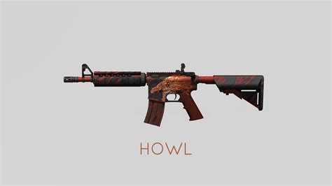 M4A4 Howl - 4K | CS:GO Wallpapers and Backgrounds