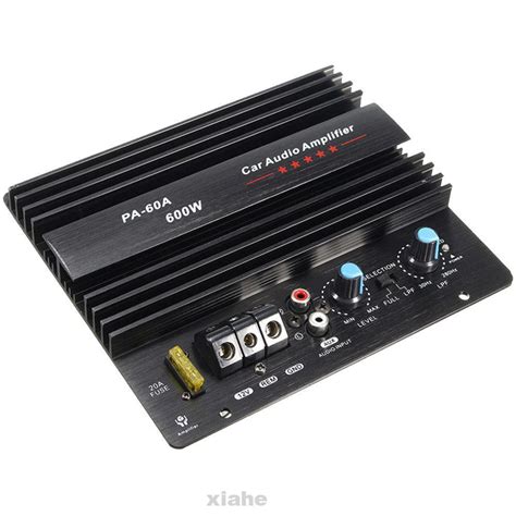 Jual Amplifier Mobil Monoblok Subwoofer High Power Mono 12V 600W pa-60d Murah Indonesia|Shopee ...