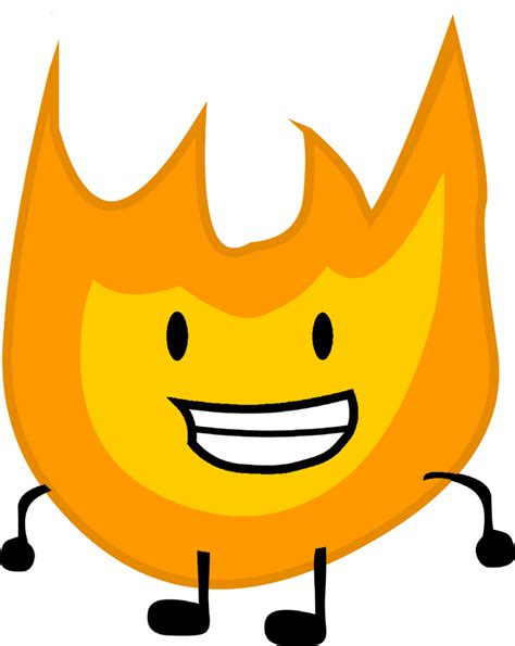 Old Firey BFDI but with the Oldest Asset by pugleg2004 on DeviantArt