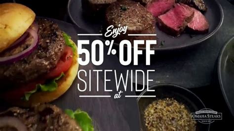 Omaha Steaks TV Spot, '50% Off Sitewide' - iSpot.tv