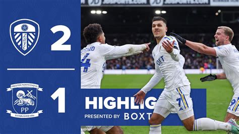 Leeds United vs Preston North End (21 Jan 2024) 🔥 Video Highlights - FootyRoom