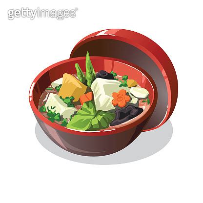 Japanese tofu soup 이미지 (538121259) - 게티이미지뱅크