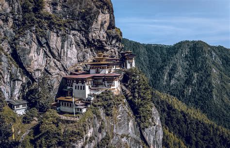 Paro Taktsang, is a prominent Himalayan Buddhist sacred site and the temple complex is located ...