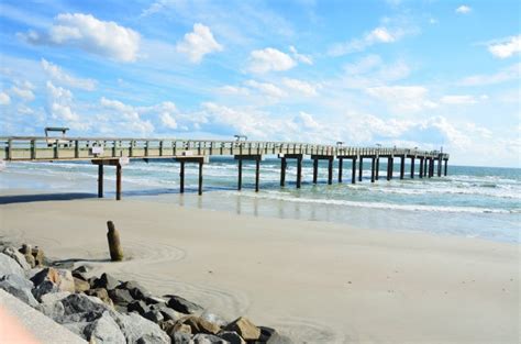 St. Augustine Beach Fishing Pier Free Stock Photo - Public Domain Pictures