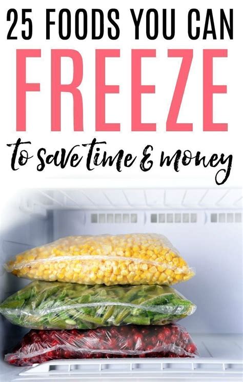 The best freezing food tips and tricks. Check out this guide to 25 foods you can freeze to save ...