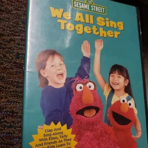 Media | Sesame Street We All Sing Together Dvd 203 | Poshmark