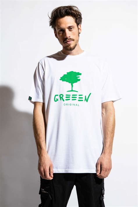 GREEEN green tree T-Shirt weiß Bambus | T-Shirts | Textilien | Greeen Music