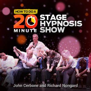 How to do a POWERFUL 20-Minute Stage Hypnosis Show - Subliminal Science Hypnosis and NLP Superstore