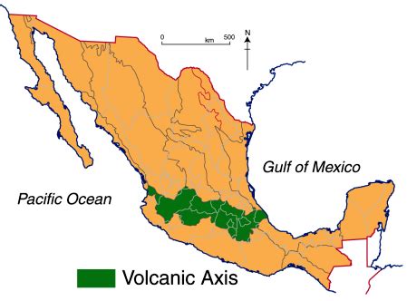 The volcanic calderas of Mexico's Volcanic Axis | Geo-Mexico, the geography of Mexico