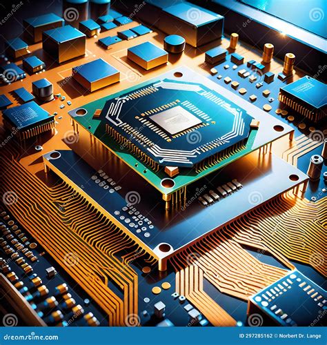 Computer Chips, AI-generatet Stock Photo - Image of tiny, control: 297285162