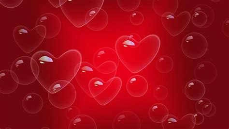 Red Love Heart Backgrounds - Wallpaper Cave