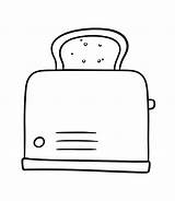 Premium Vector  Electric toaster For Toasting bread Bakery Product sketch template