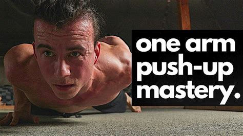 One Arm Push Up Progression Calisthenics | Upper Body Basics | Pushing ...