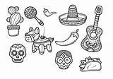 Mexico Coloring Pages To Print  Free Printable sketch template