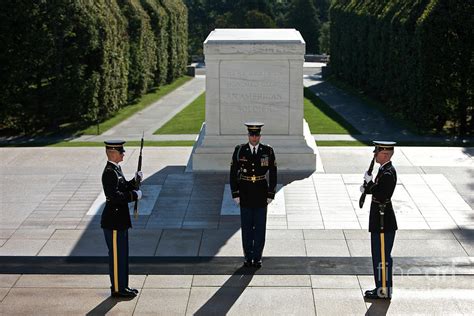 Changing Of Guard At Arlington National Photograph by Terry Moore