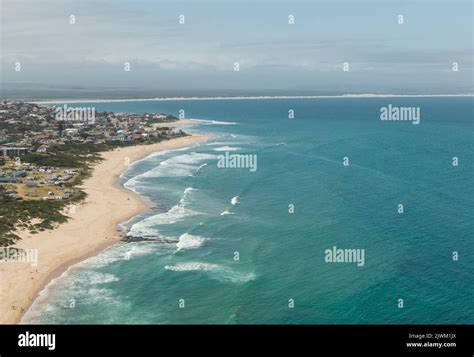 Aerial view of Jeffreys Bay, Eastern Cape, South Africa Stock Photo - Alamy