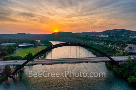 Lake Austin 360 Bridge Sunset