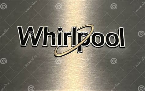 Whirlpool logo editorial photo. Image of whirlpool, company - 254426091