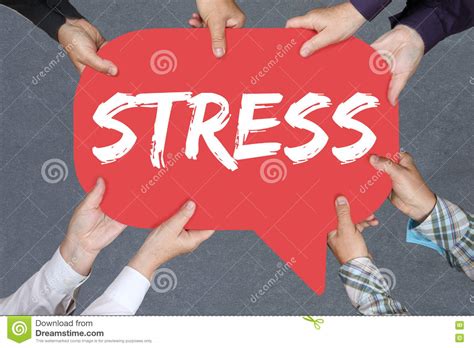 Group of People Holding Stress Stressed Business Concept Burnout Stock Image - Image of ...