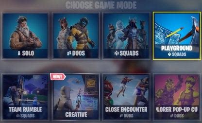 Fortnite | Battle Royale Game Modes