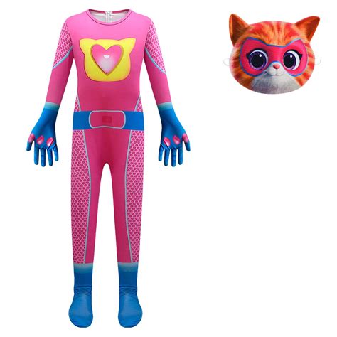 CHMORA SuperKitties Costumes, Cartoon SuperKitties Cosplay Costumes for Fans, Halloween ...