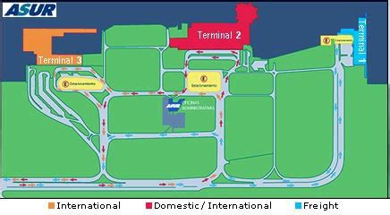 Cancun Mexico Airport Map - Fayre Jenilee