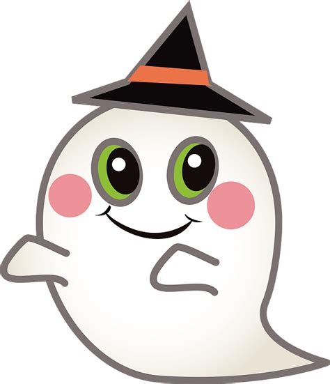 Ghost halloween clipart. Free download transparent .PNG | Creazilla