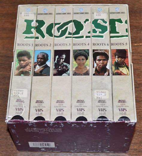 Roots (VHS, 2001, 6-Tape Set, Six Tape Boxed Set) for sale online | eBay | Tv miniseries, Boxset ...