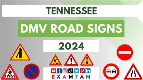 TENNESSEE DMV ROAD SIGN WRITTEN TEST | LEARN ROAD SIGNS IN 2024 | PASS YOUR DMV WRITTEN EXAM ...