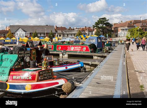 Stratford upon Avon Canal Basin Stock Photo - Alamy