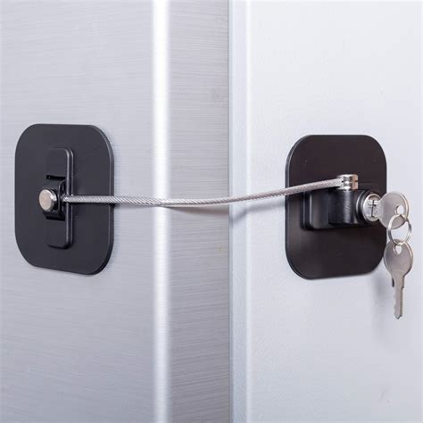 Amazon.com : Refrigerator Lock,Fridge Lock with Keys,Freezer Lock and ...