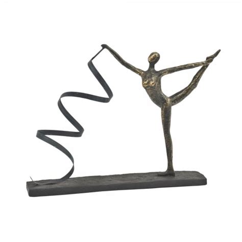 Ribbon Dancer Sculpture | Dancer Sculpture | Curiosity Interiors