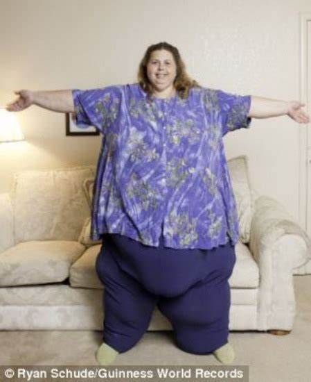 Fattest and heaviest woman in the world photos : Pauline Potter a Guinness World Record