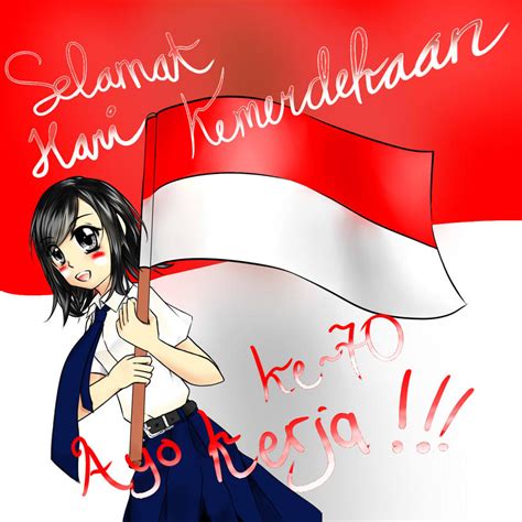 Gambar Selamat Hari Kemerdekaan Indonesia 70 14marth Deviantart Gambar Anime di Rebanas - Rebanas