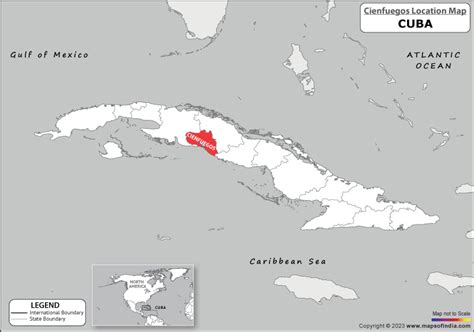 Where is Cienfuegos Located in Cuba? | Cienfuegos Location Map in the Cuba