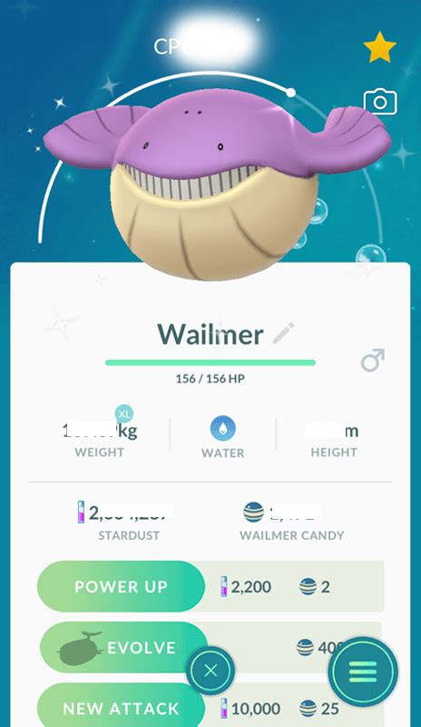 Shiny Wailmer Trading - POGO Trading