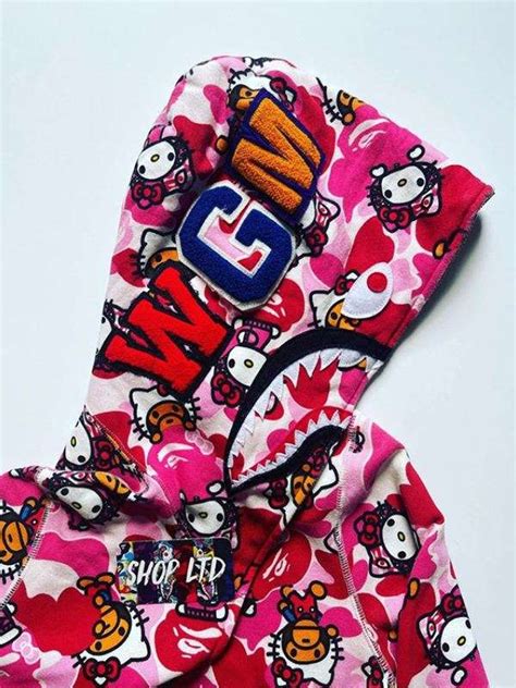 Hello Kitty Bape Hoodie | Get With Free Shipping