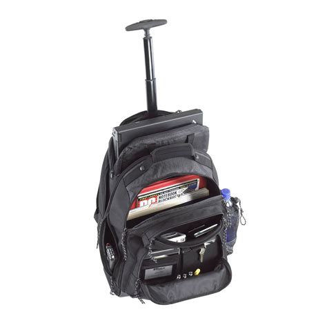 15.4” Rolling Laptop Backpack - TSB700 - Black: Rollers: Targus