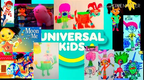 Universal Kids Preschool Logo with your favorite cartoon characters ...