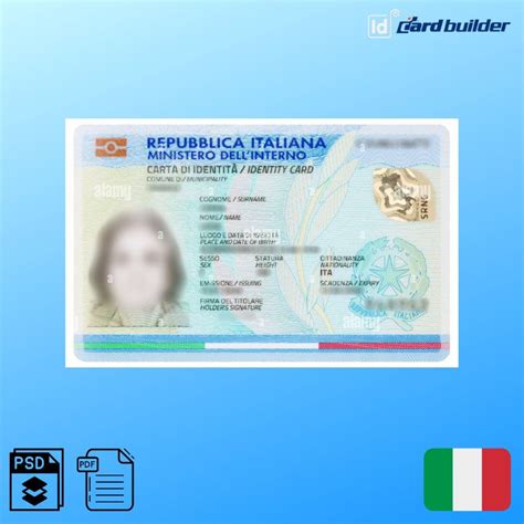 Algeria ID Card Template