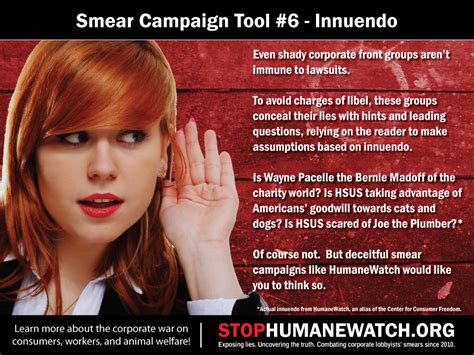 whisper campaign Archives • Stop HumaneWatch