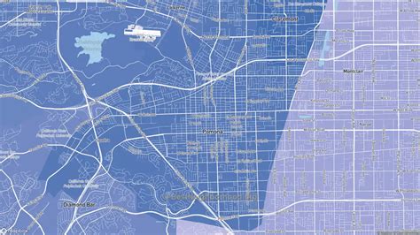 Pomona, CA Political Map – Democrat & Republican Areas in Pomona ...